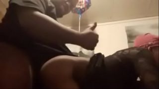 Chubby black man fucks and impregnates his young brother’s wife