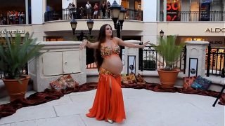 Portia of Belly Motions dances at 9 months pregnant!